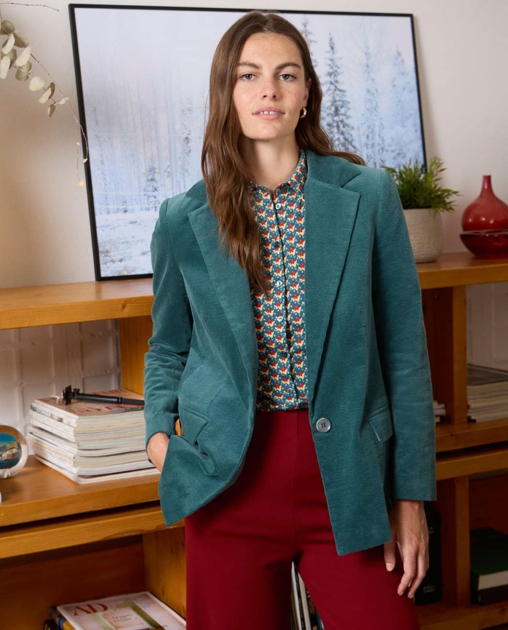 camisa surkana onfo 113 verde - Imagen 3