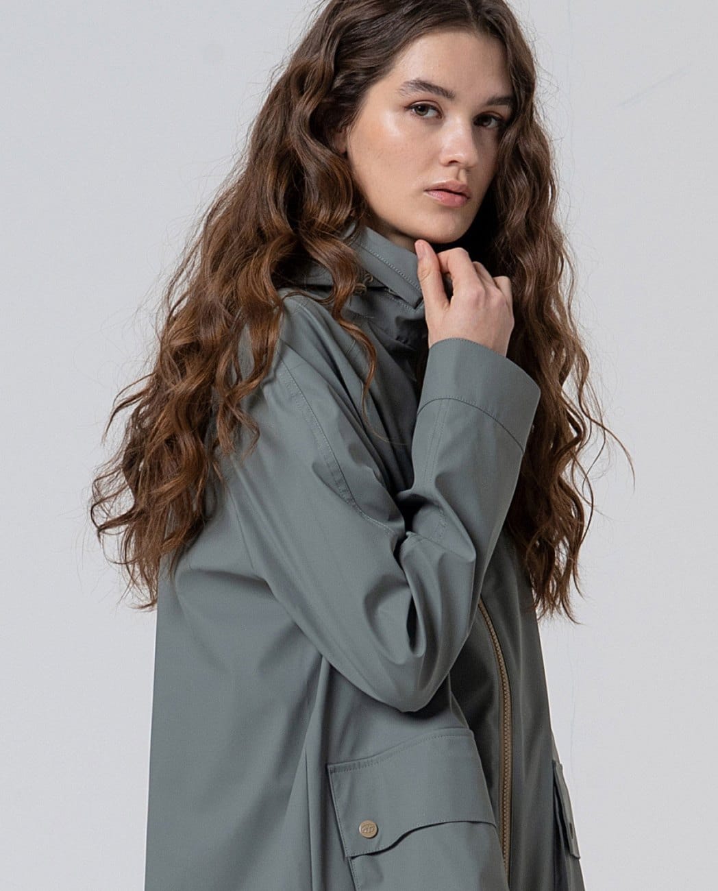 chubasquero Ompa 421 khaki - Imagen 2