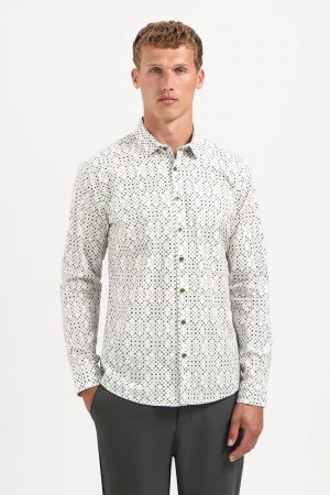 camisa allover printed 29450804 verde