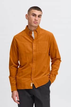 camisa solid sd juan corduroy marron
