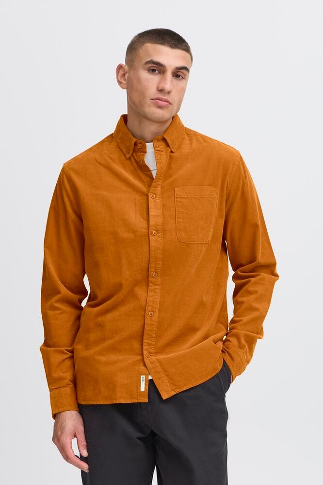 camisa solid sd juan corduroy marron