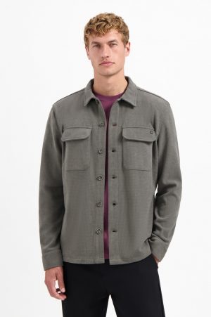 cazadora relief sweat gris