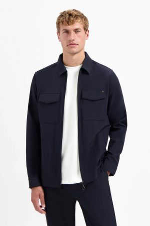 cazadora strech sedoc azul