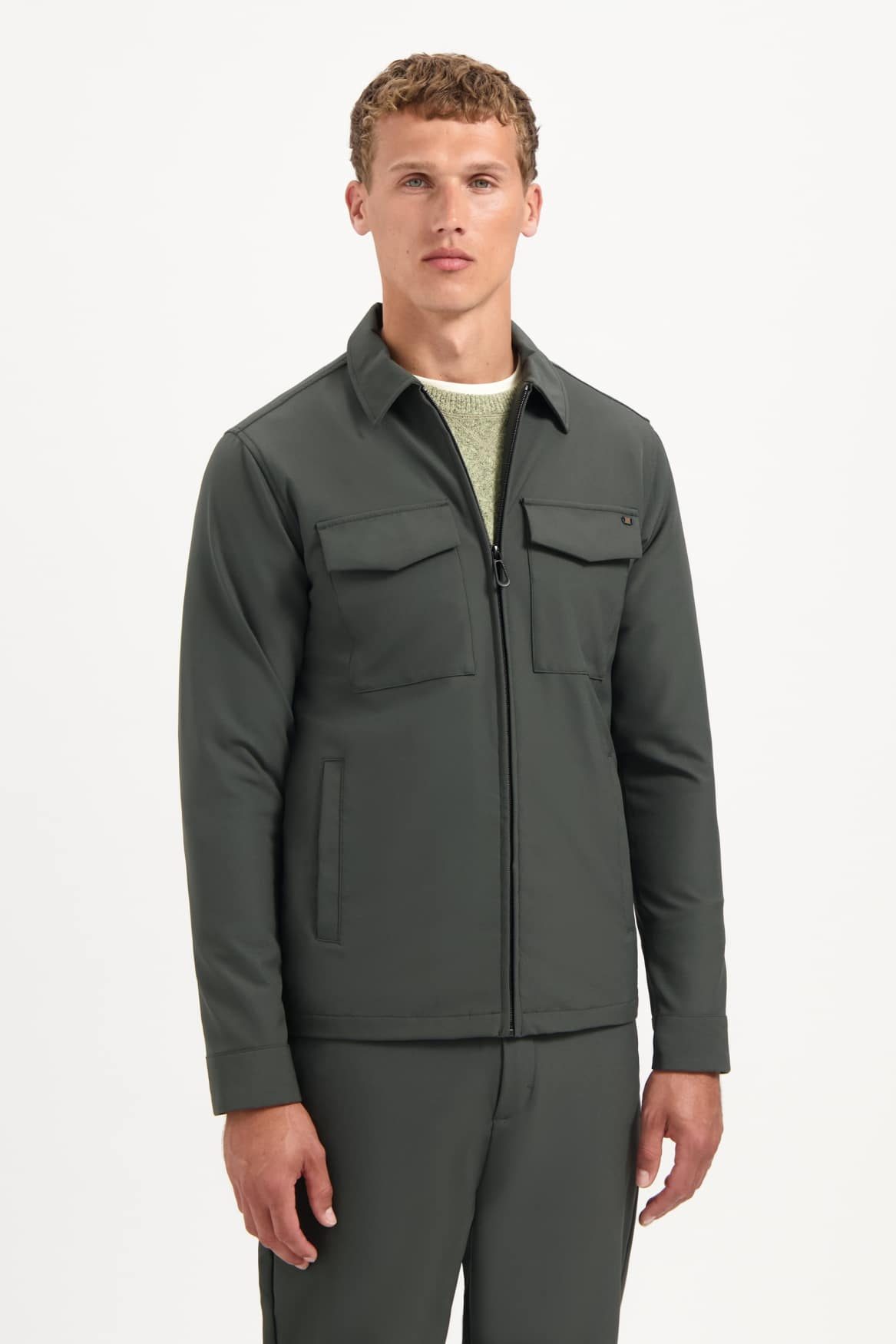 cazadora strech sedoc verde