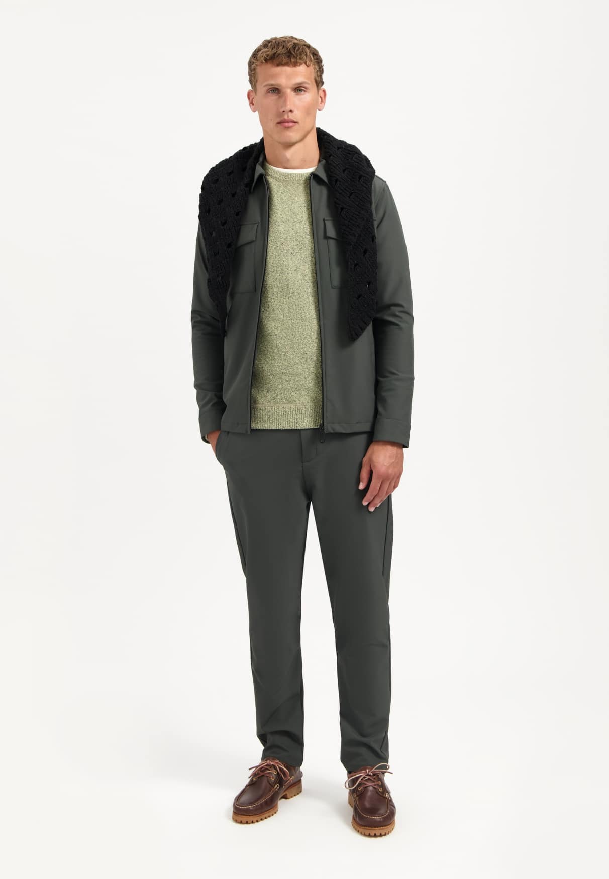 cazadora strech sedoc verde - Imagen 2