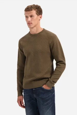 jersey diagonal taupe