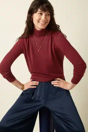 jersey king louie rollneck top club burdeos