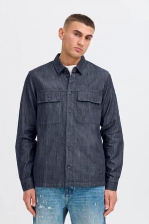 sobrecamisa solid rogue denim