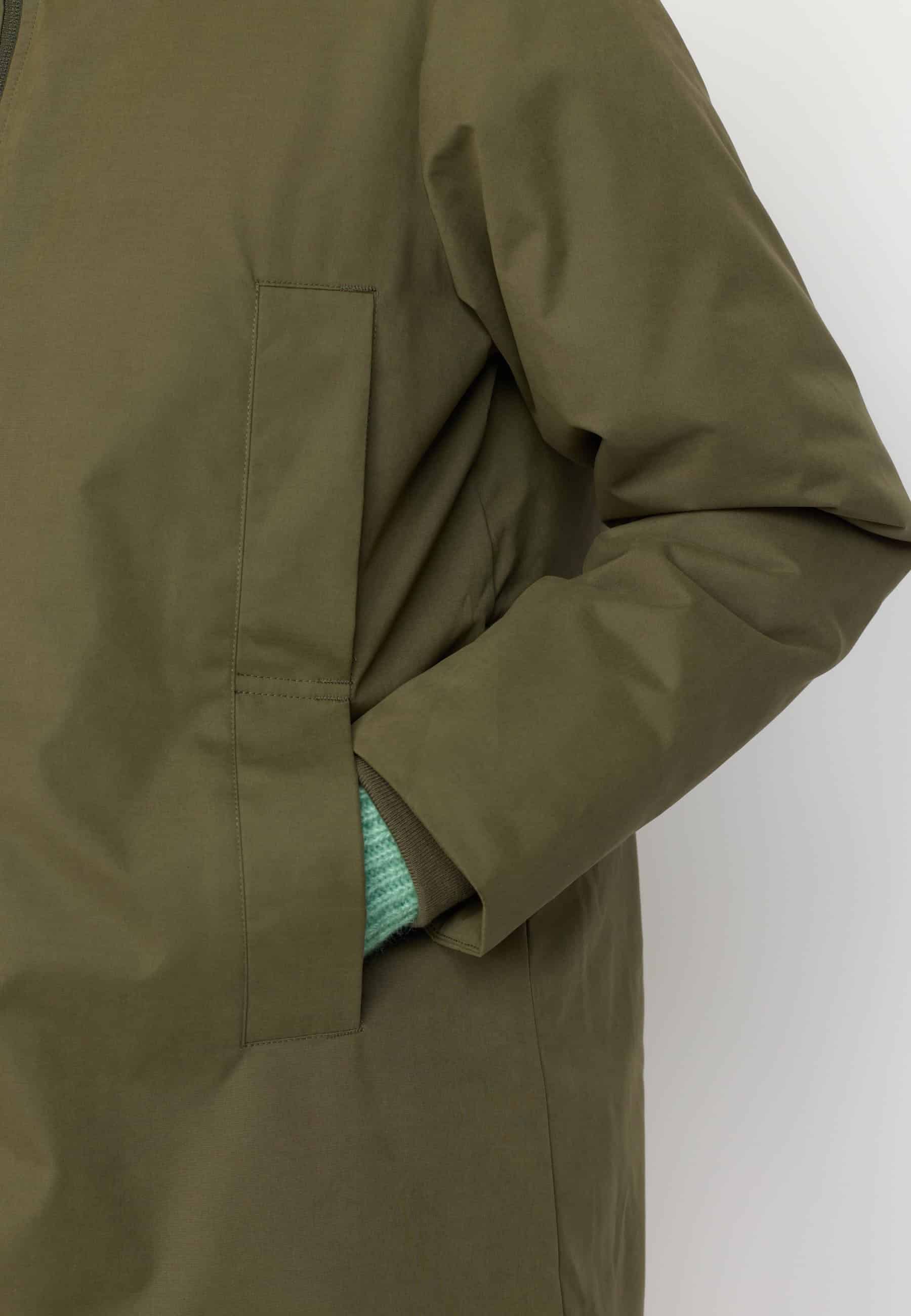 abrigo selfhood 77340 verde - Imagen 5