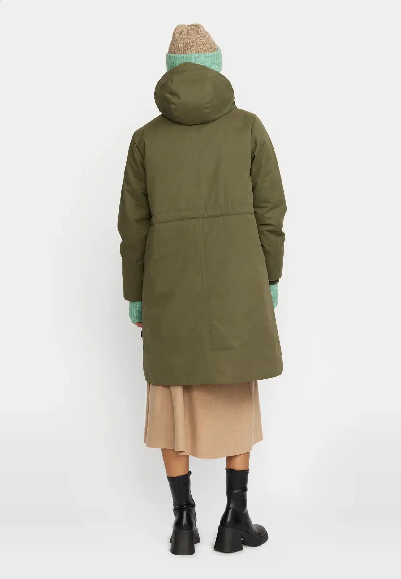 abrigo selfhood 77340 verde - Imagen 3