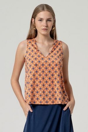 camiseta surkana mint 13 naranja