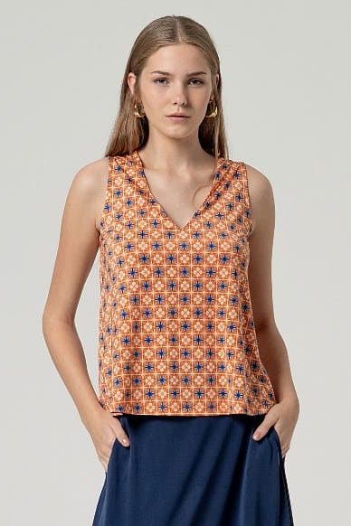 camiseta surkana mint 13 naranja