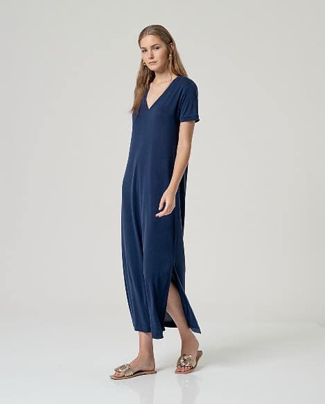 vestido surkana bamo 711 marino - Imagen 2