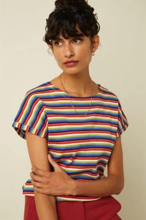 camiseta king louie aria samui stripe