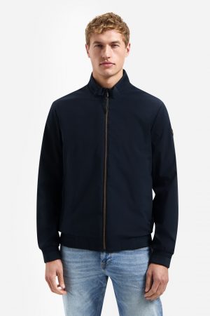 chaqueta fit clean soft blue