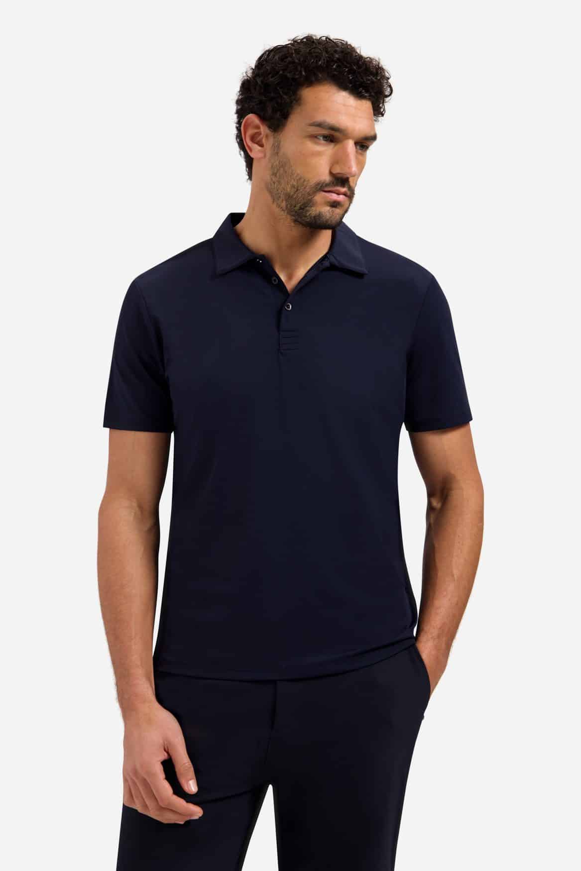 polo travel jersey sedoc azul