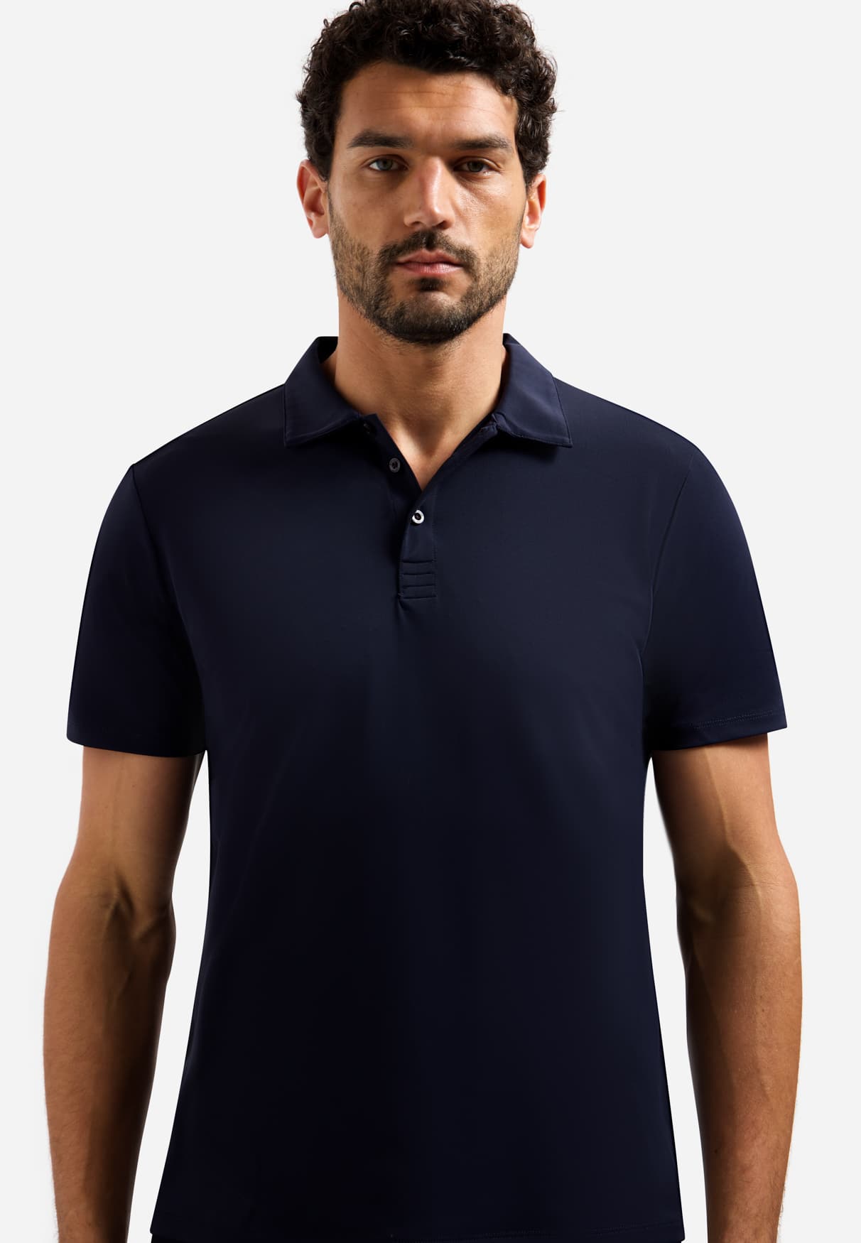 Polo Travel Jersey Sedoc azul - Imagen 2