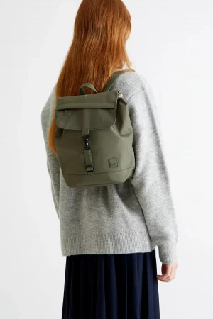 mochila lefrik kaut mini olive