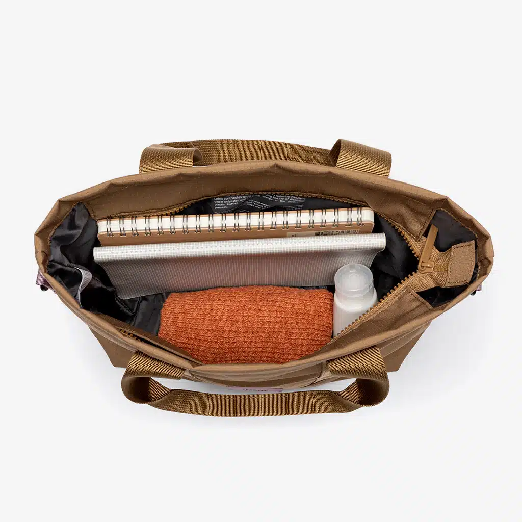 bolso lefrik strata mini toffee - Imagen 7
