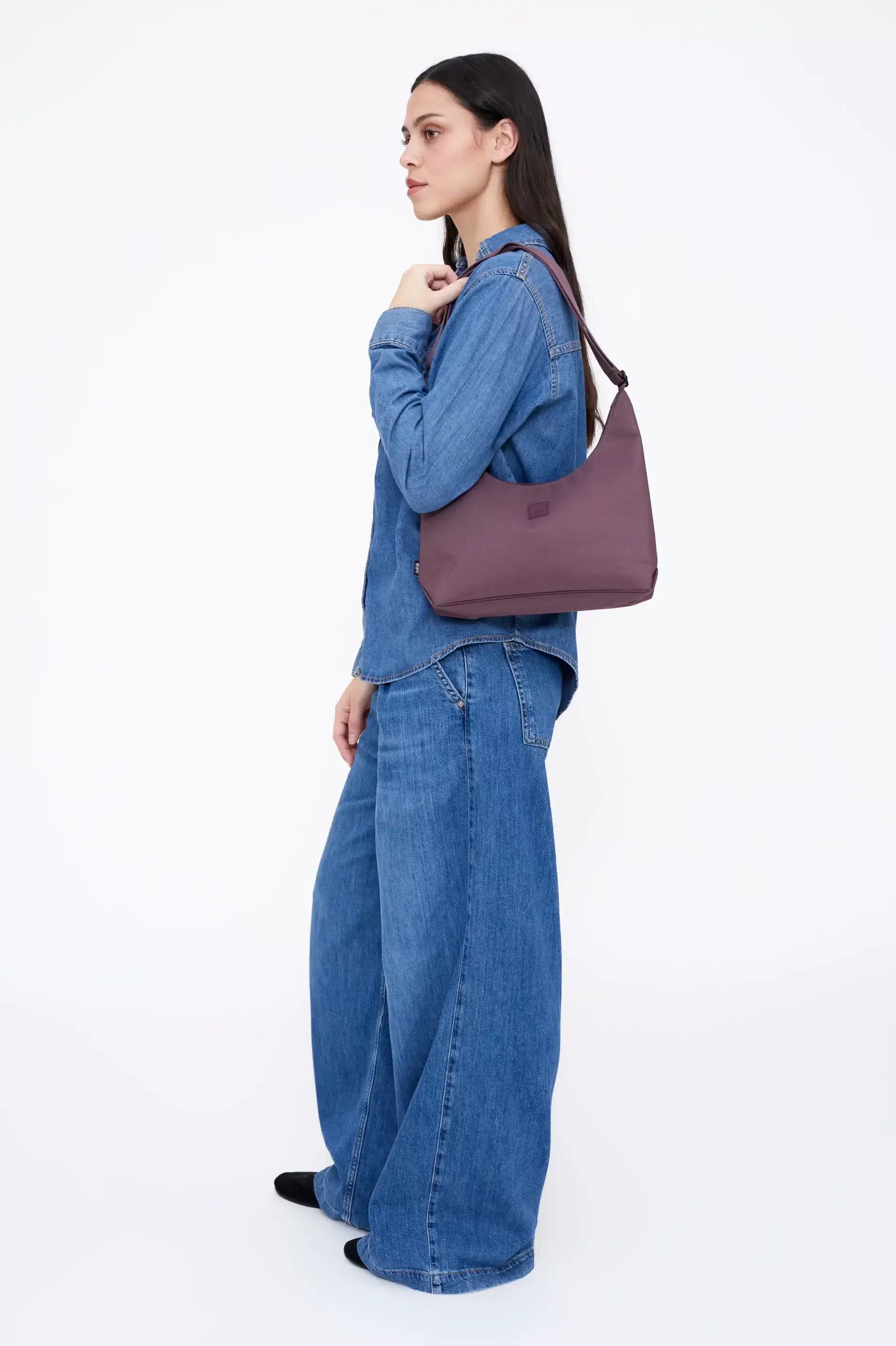 bolso lefrik bico maroon