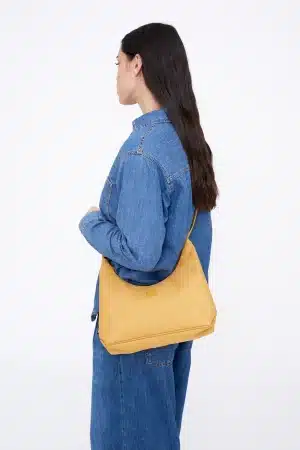bolso lefrik bico mustard