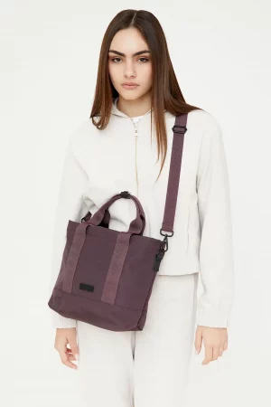 bolso lefrik strata mini maroon