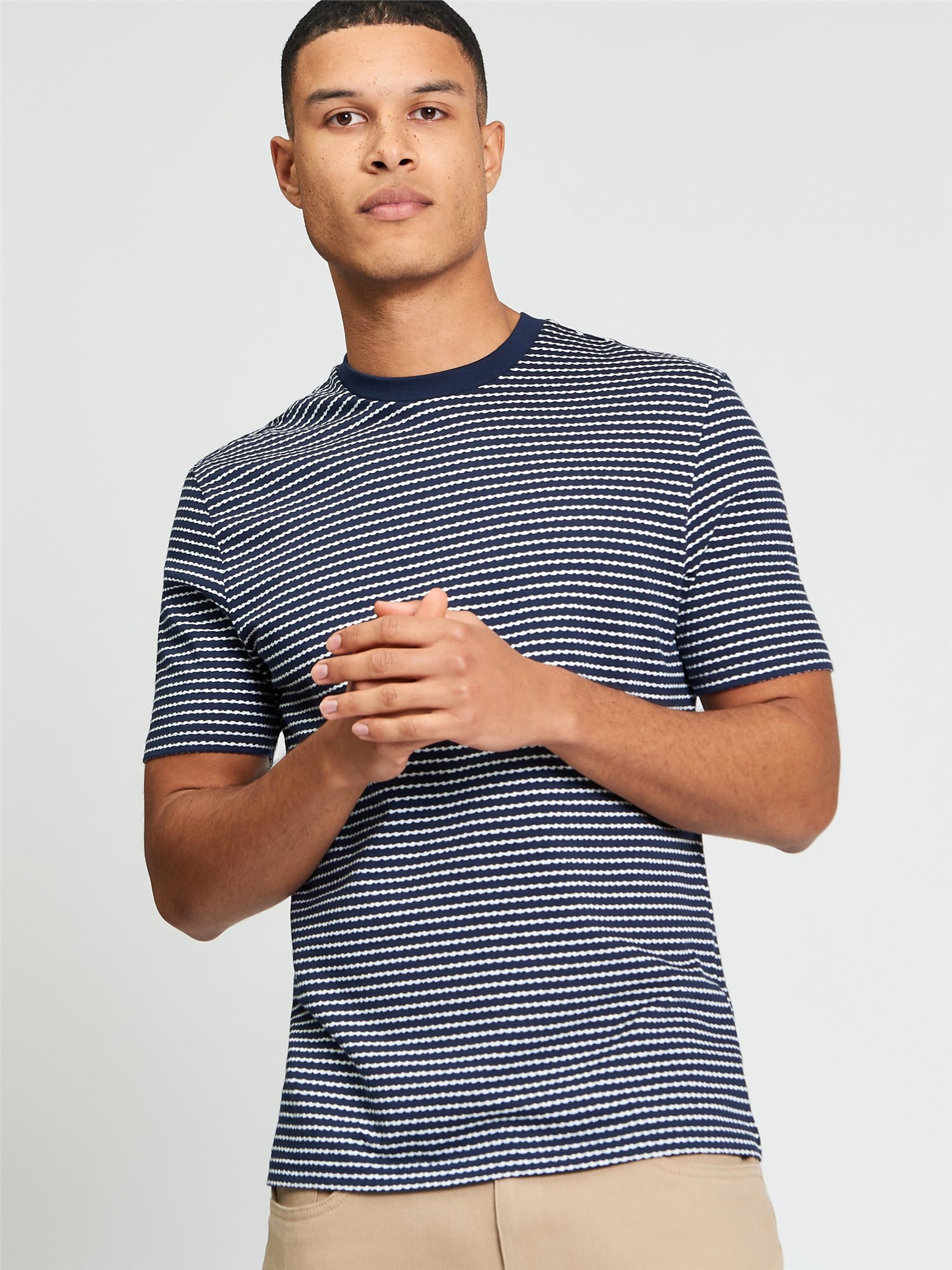 camiseta ben sherman sleeve fine stripe - Imagen 2