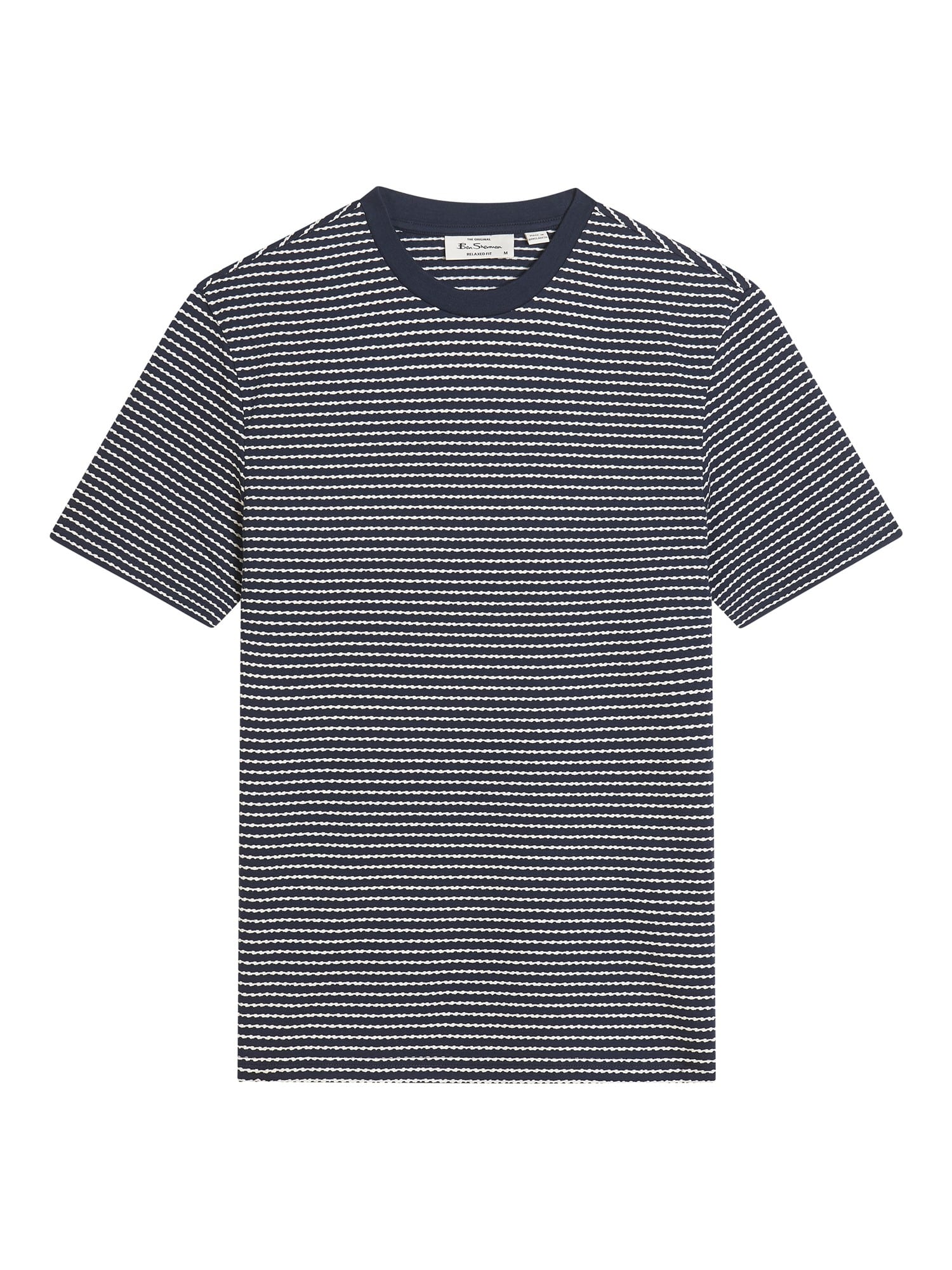 camiseta ben sherman sleeve fine stripe - Imagen 5