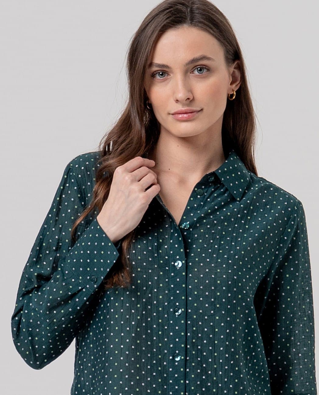 camisa surkana xima 123 verde - Imagen 2
