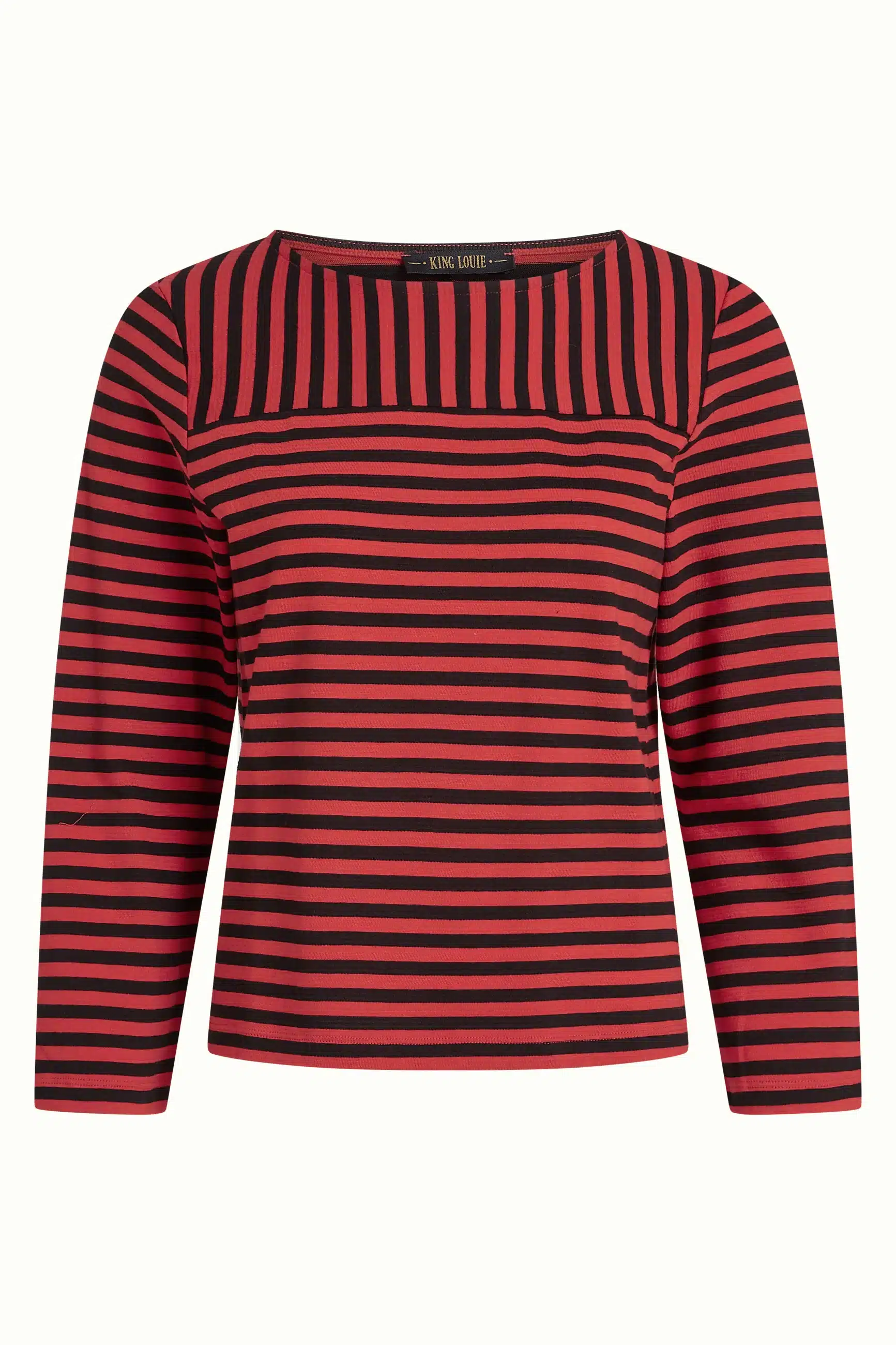 camiseta king louie boatneck chopito fire red - Imagen 3
