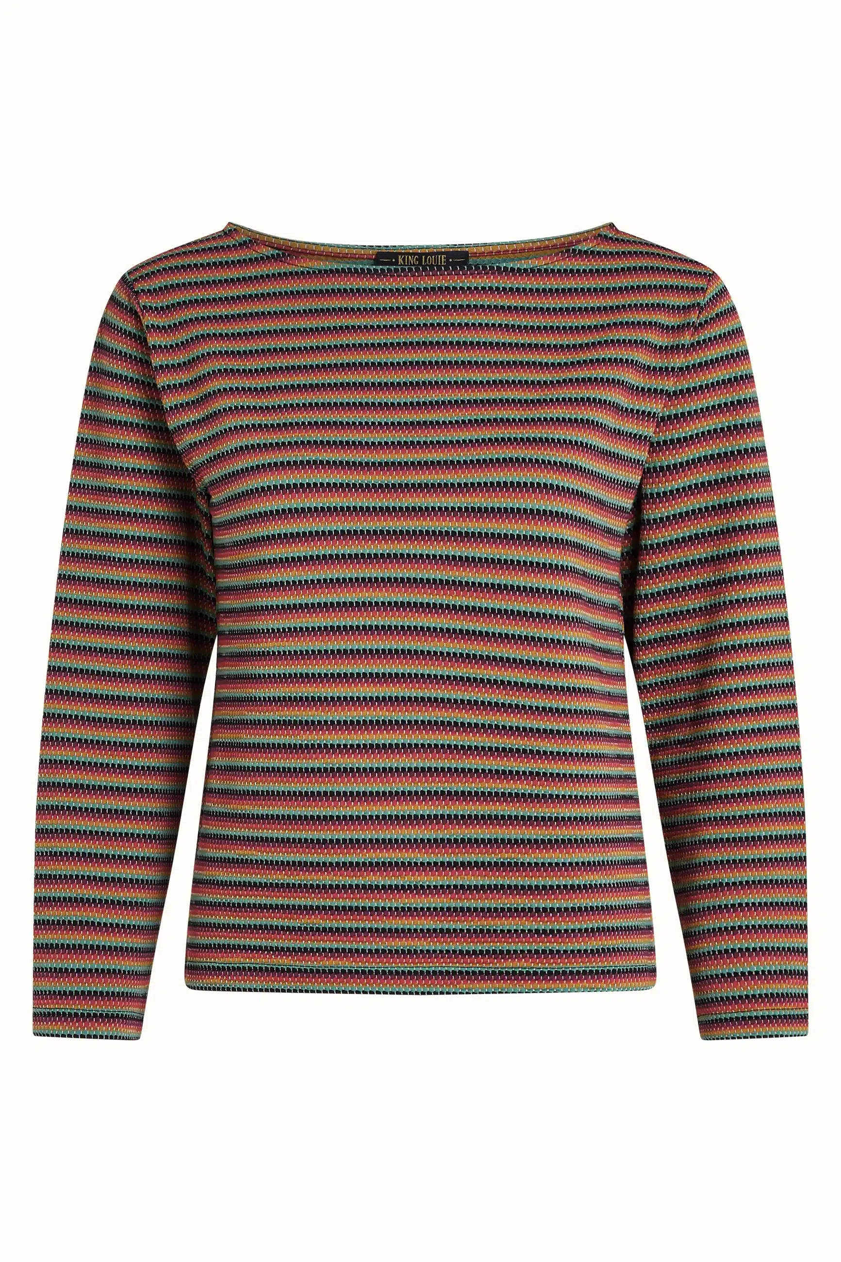 camiseta king louie Boatneck beebop - Imagen 5
