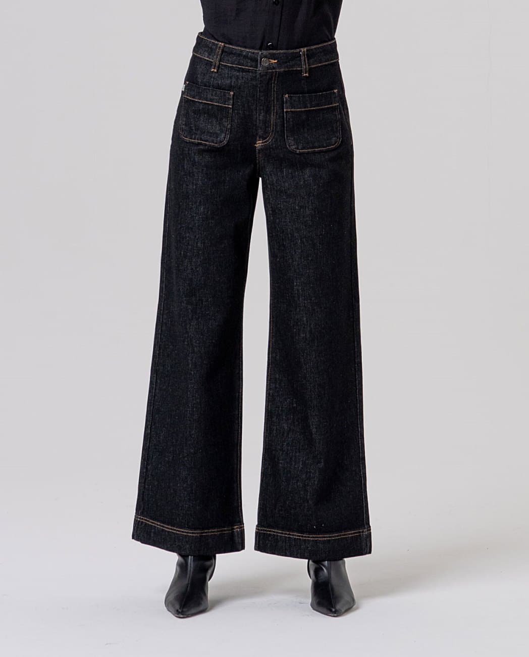 pantalon surkana baje 523 negro - Imagen 4