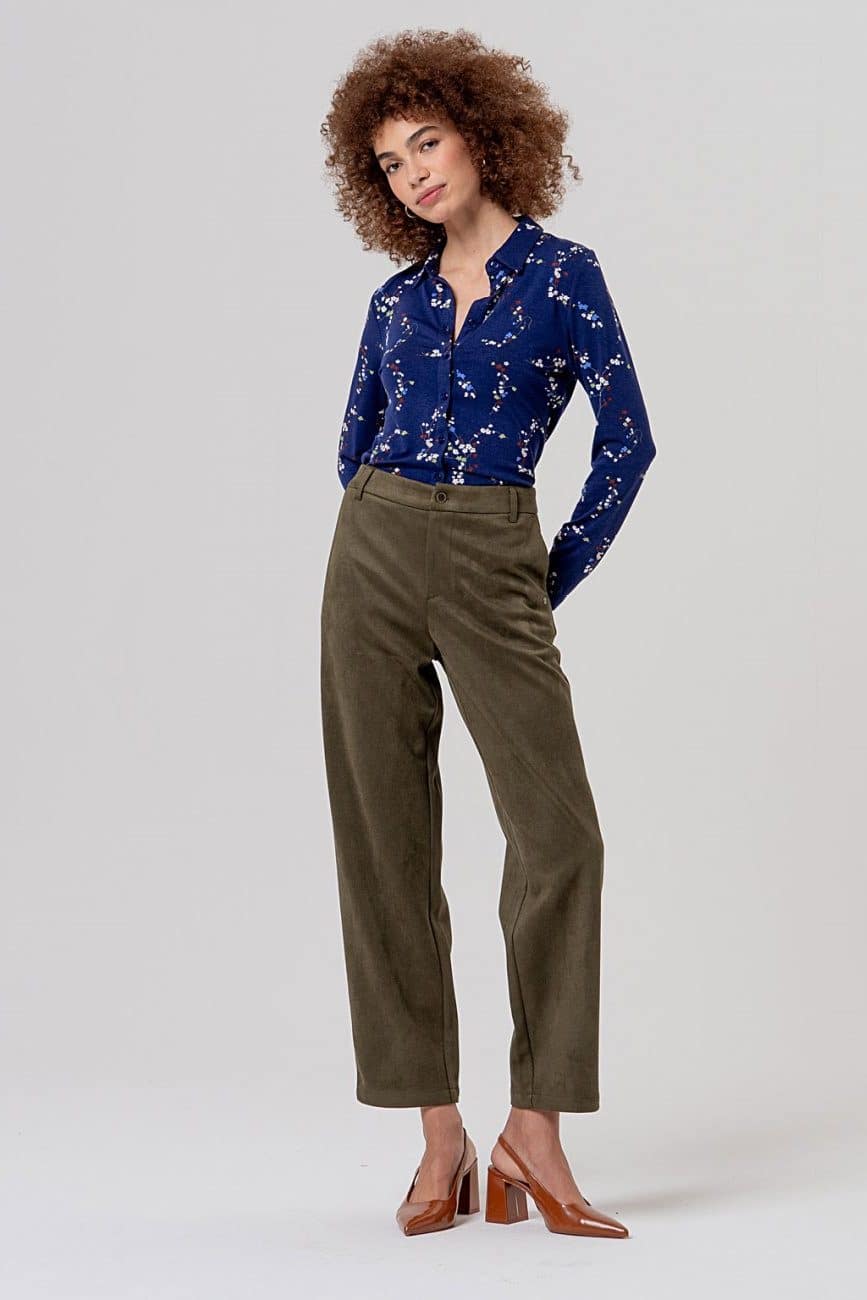 pantalon surkana tana 526 kaki oscuro