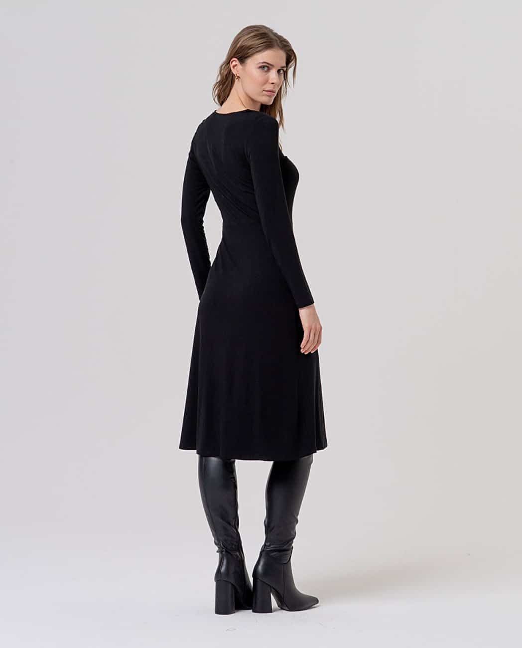vestido surkana licu 711 negro - Imagen 3