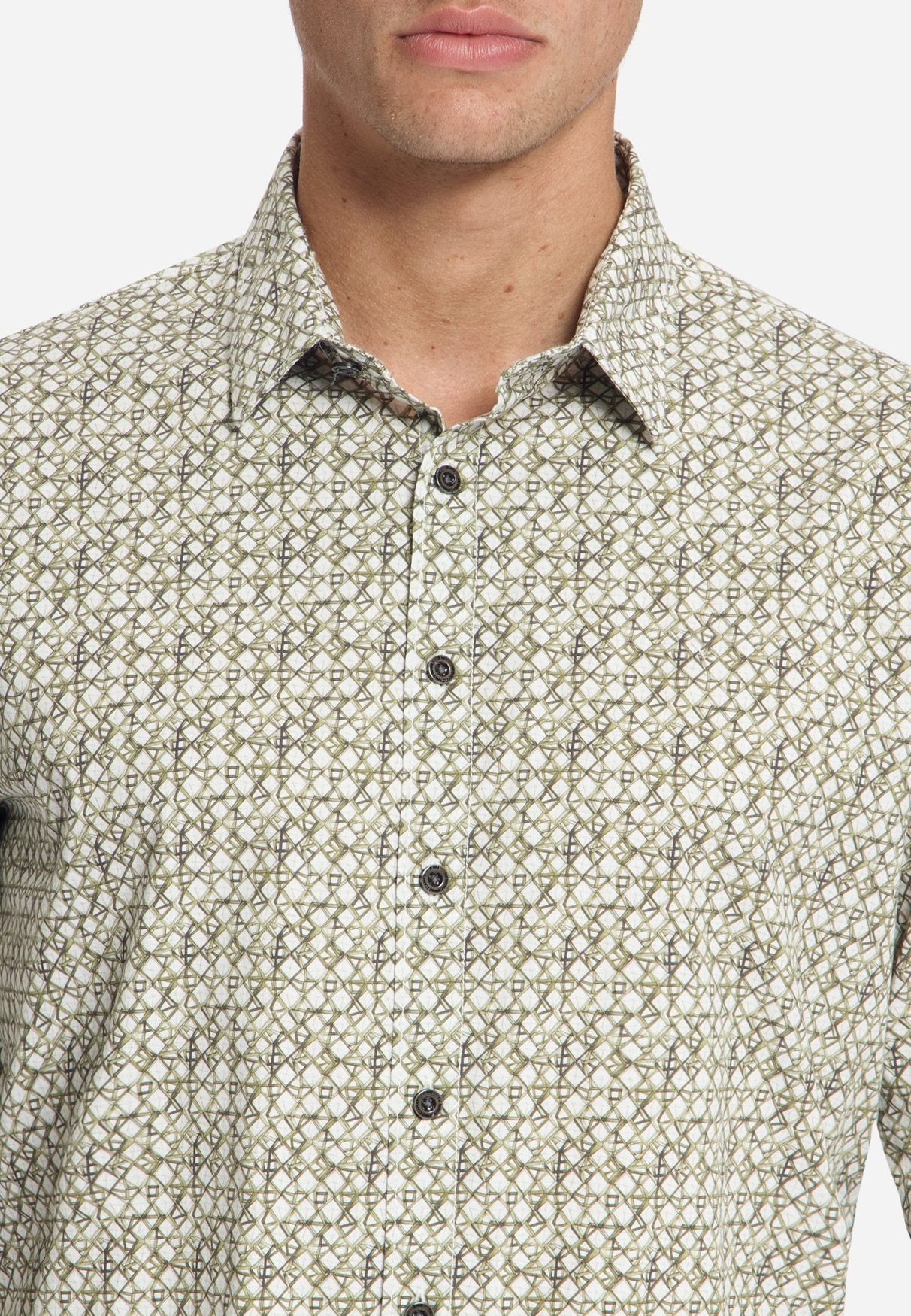 camisa allover printed moss - Imagen 4