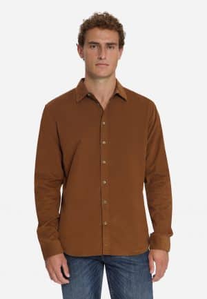 camisa corduroy caramelo