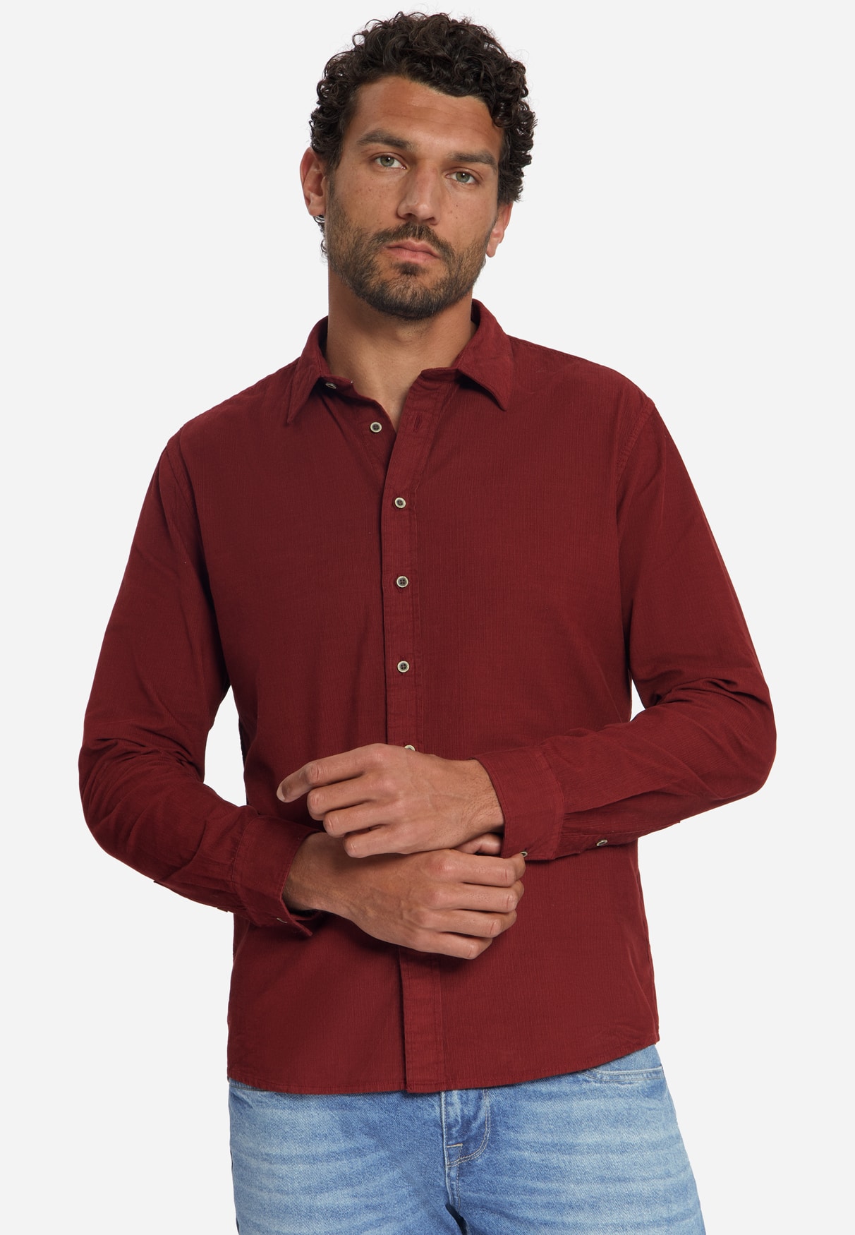 camisa corduroy cayenne - Imagen 3