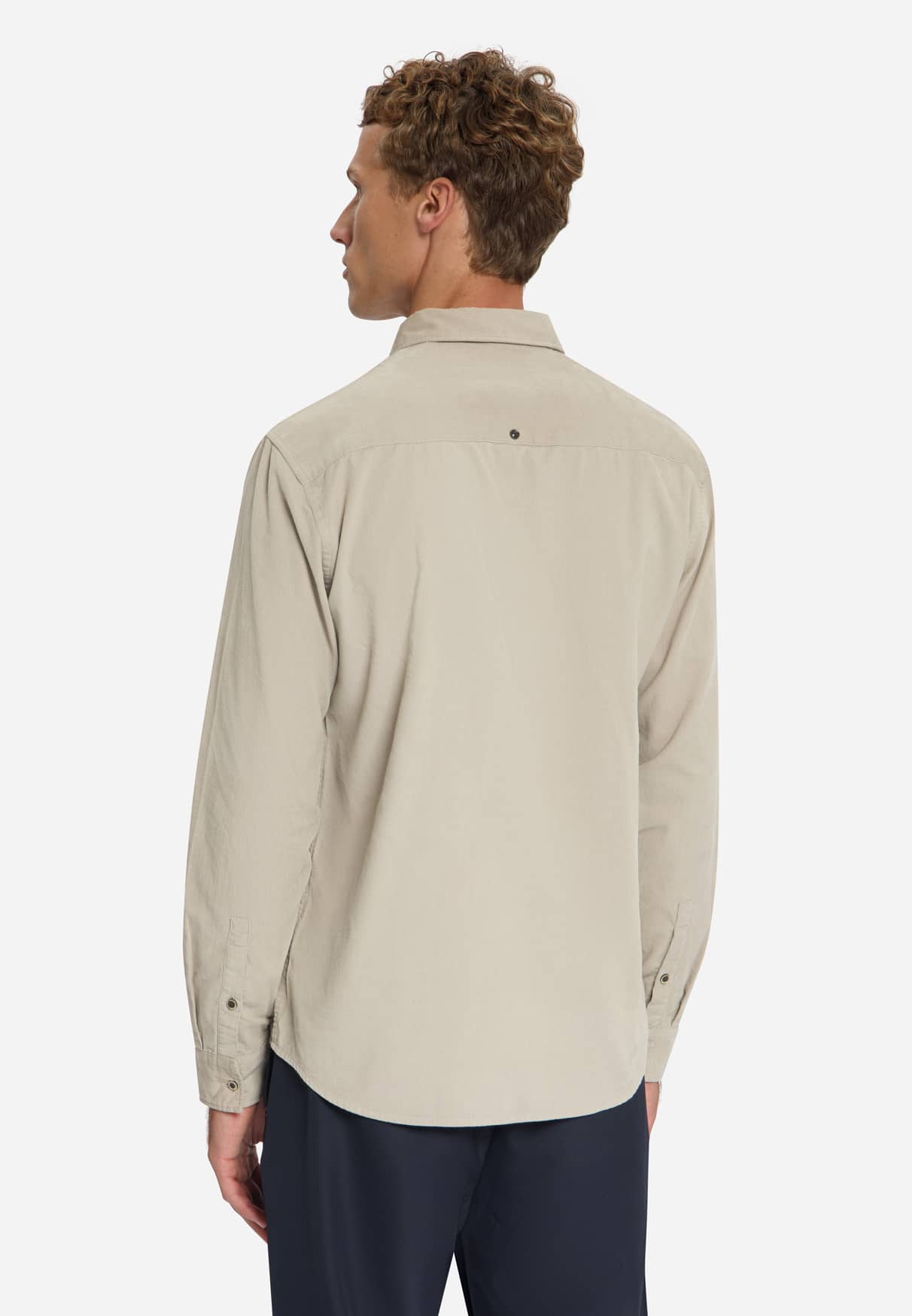 camisa corduroy cemento - Imagen 5