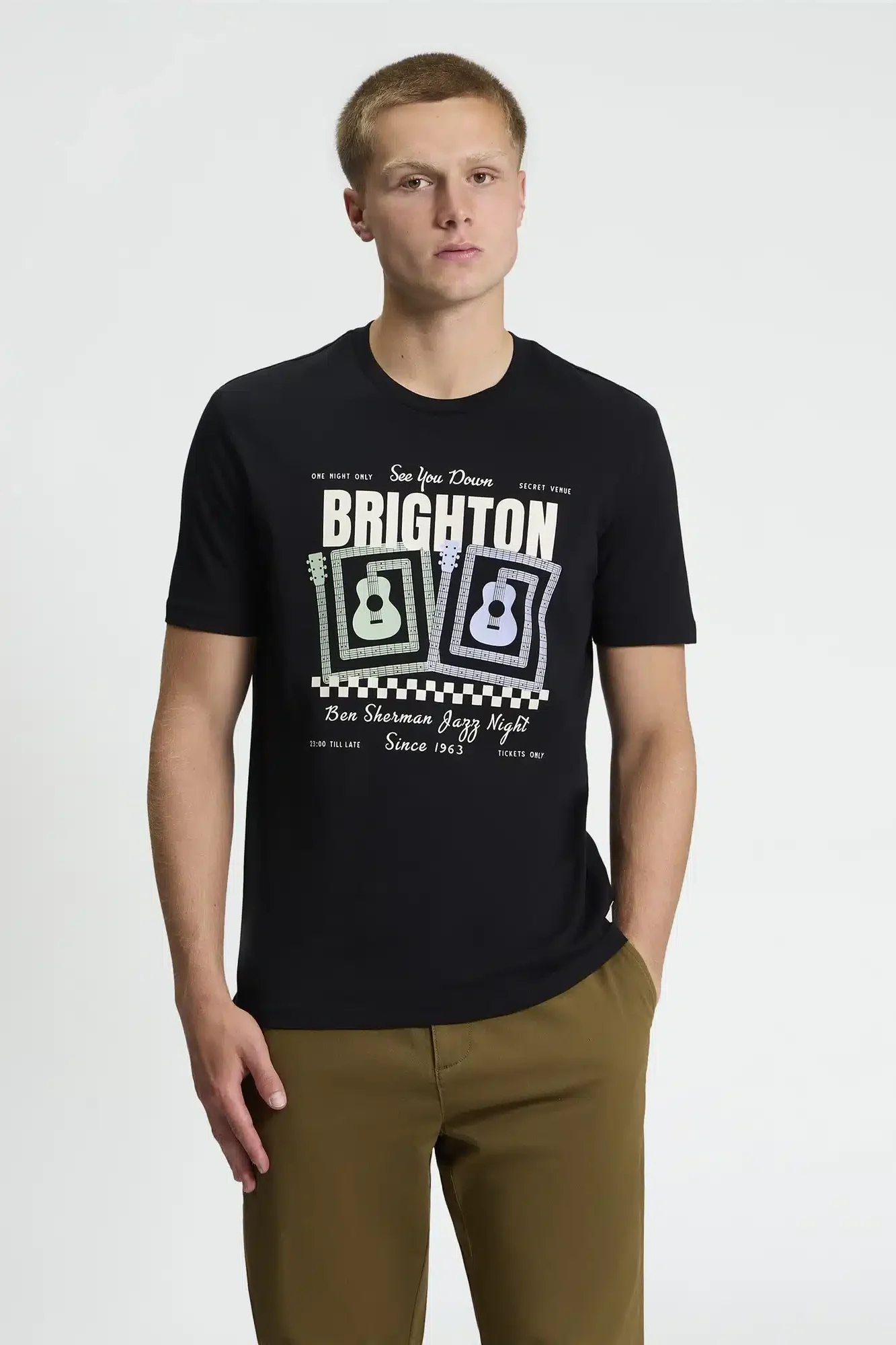 camiseta ben sherman brighton jazz night