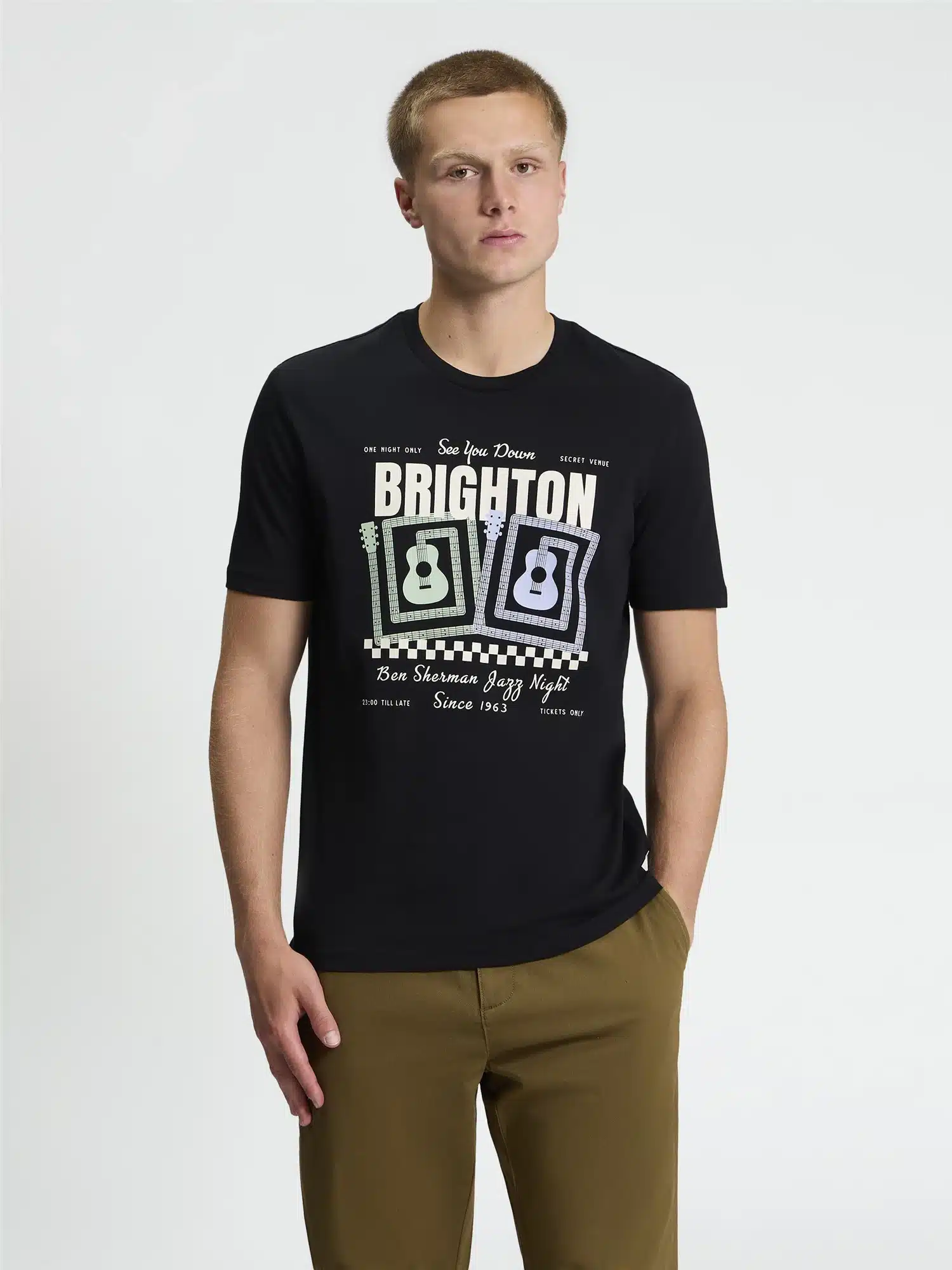 camiseta ben sherman brighton jazz night