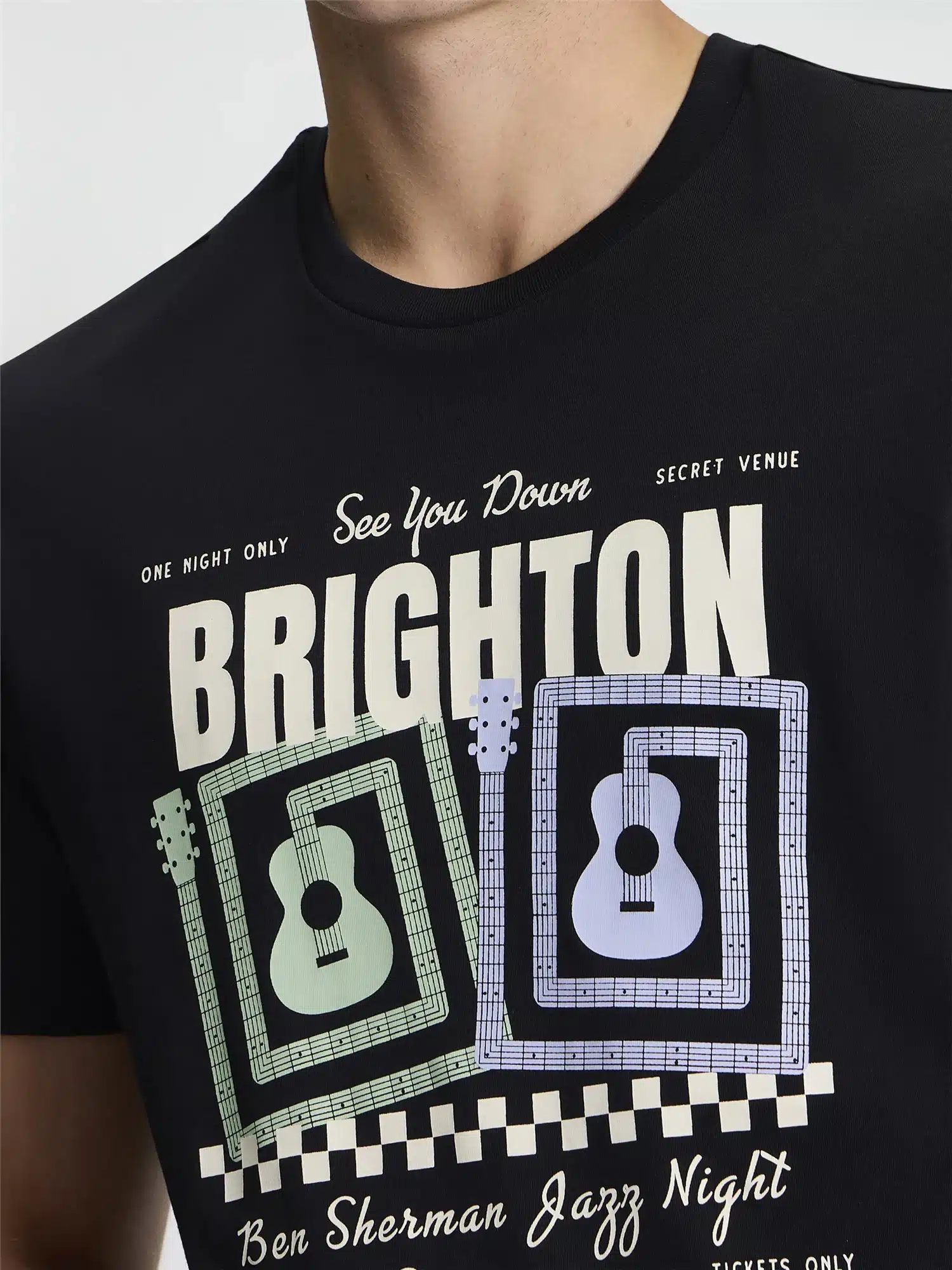 camiseta ben sherman brighton jazz night - Imagen 3