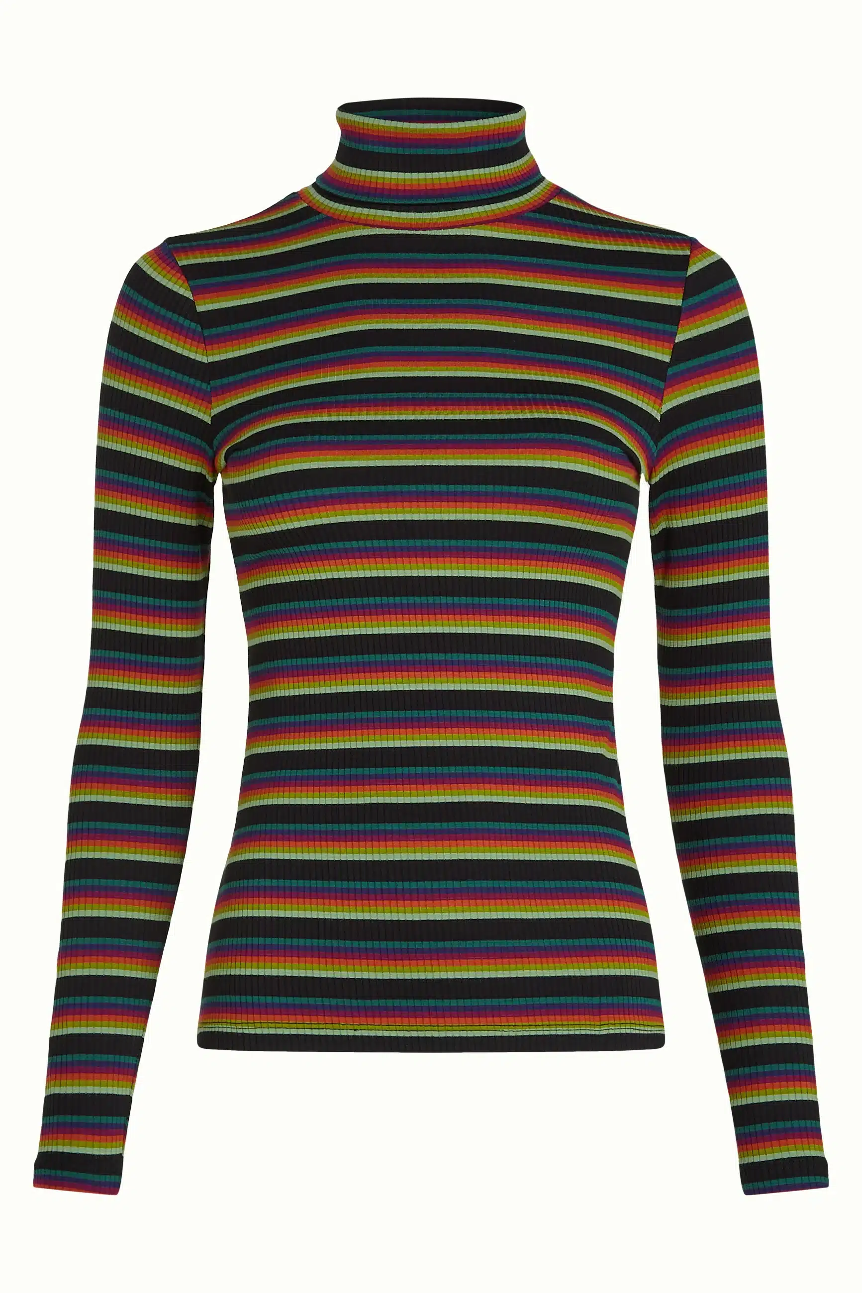 camiseta king louie rollneck lottie green - Imagen 4