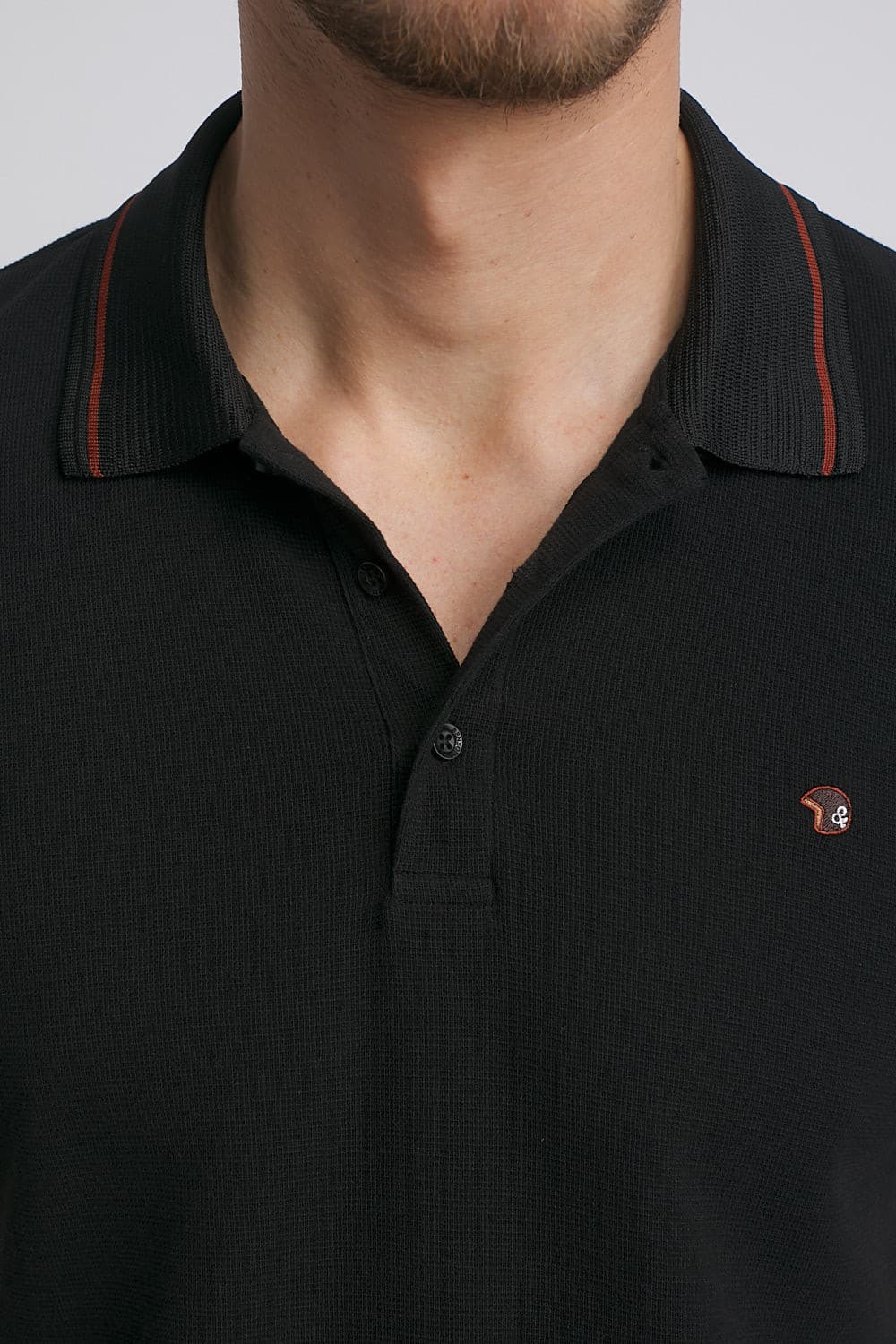 polo benson cherry gafta noir - Imagen 4