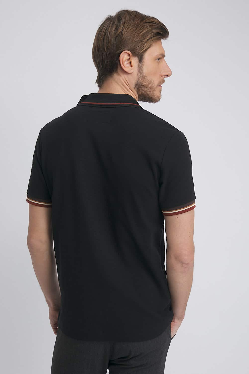 polo benson cherry gafta noir - Imagen 3
