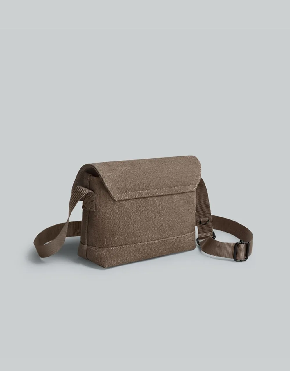 bolso gaston luga splash weave dusty brown - Imagen 3