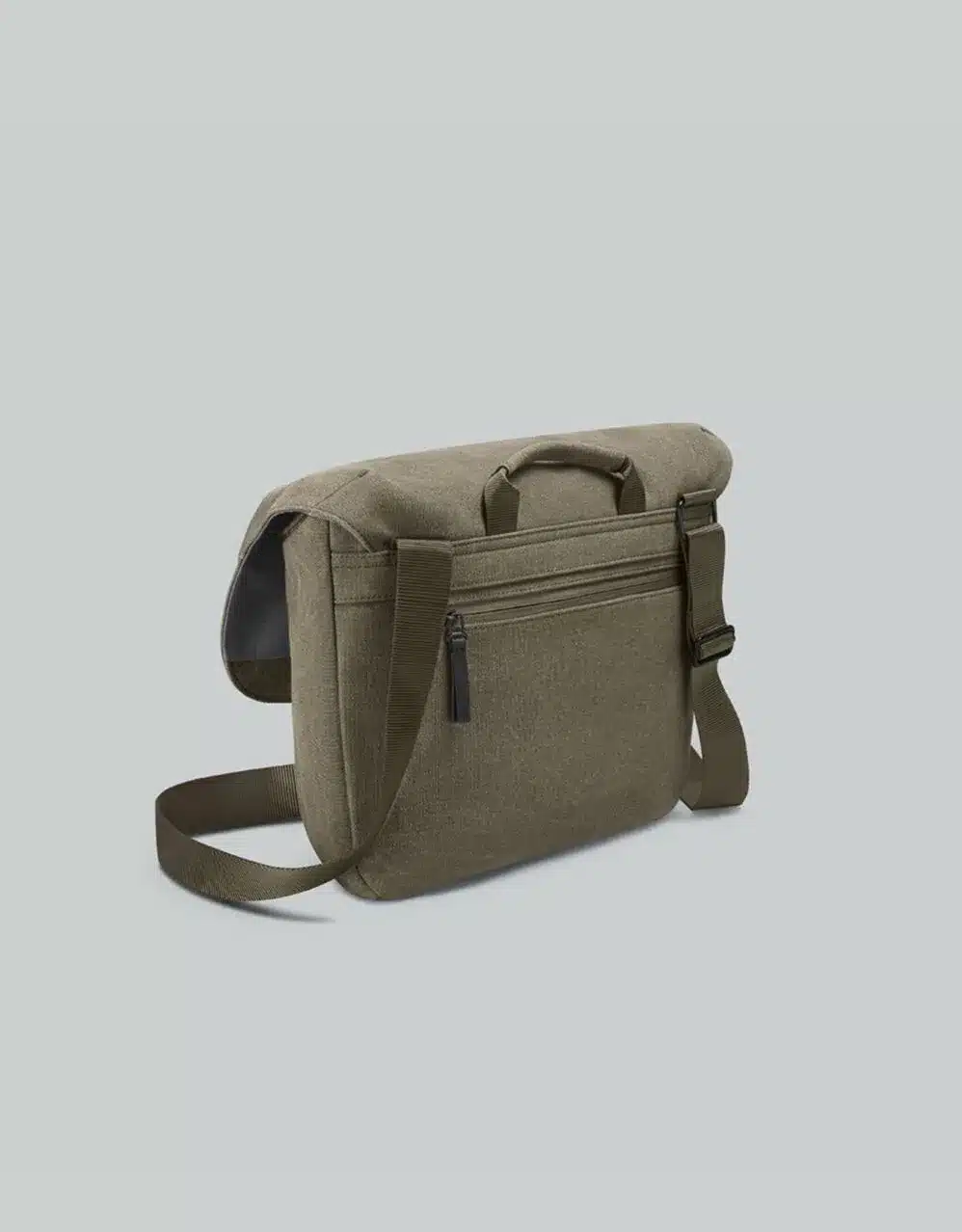 bolso gaston luga splash messenger 14" green - Imagen 3