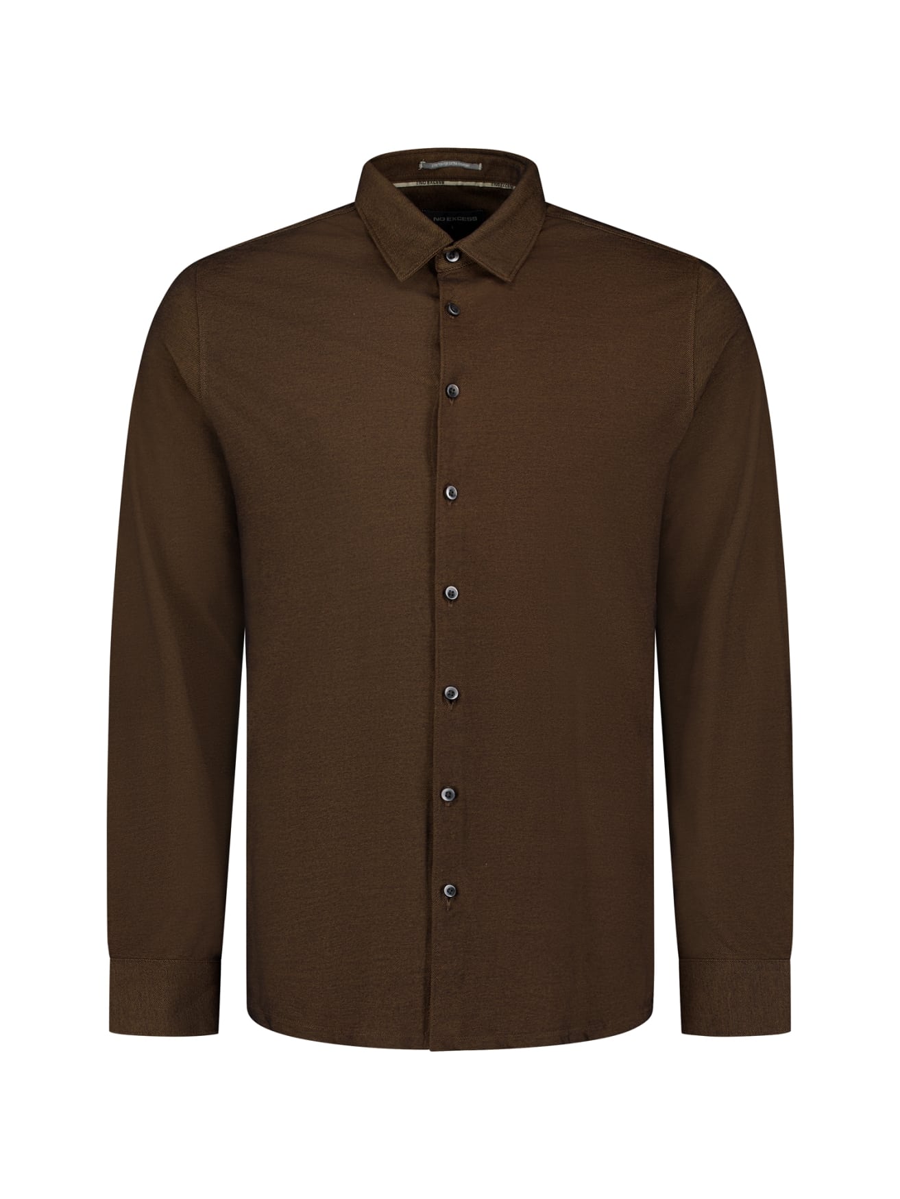 camisa Twill Jersey caramel - Imagen 6