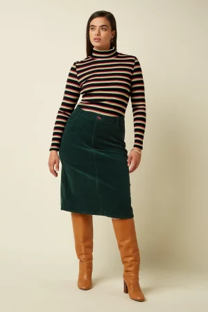falda king louie prisca corduroy