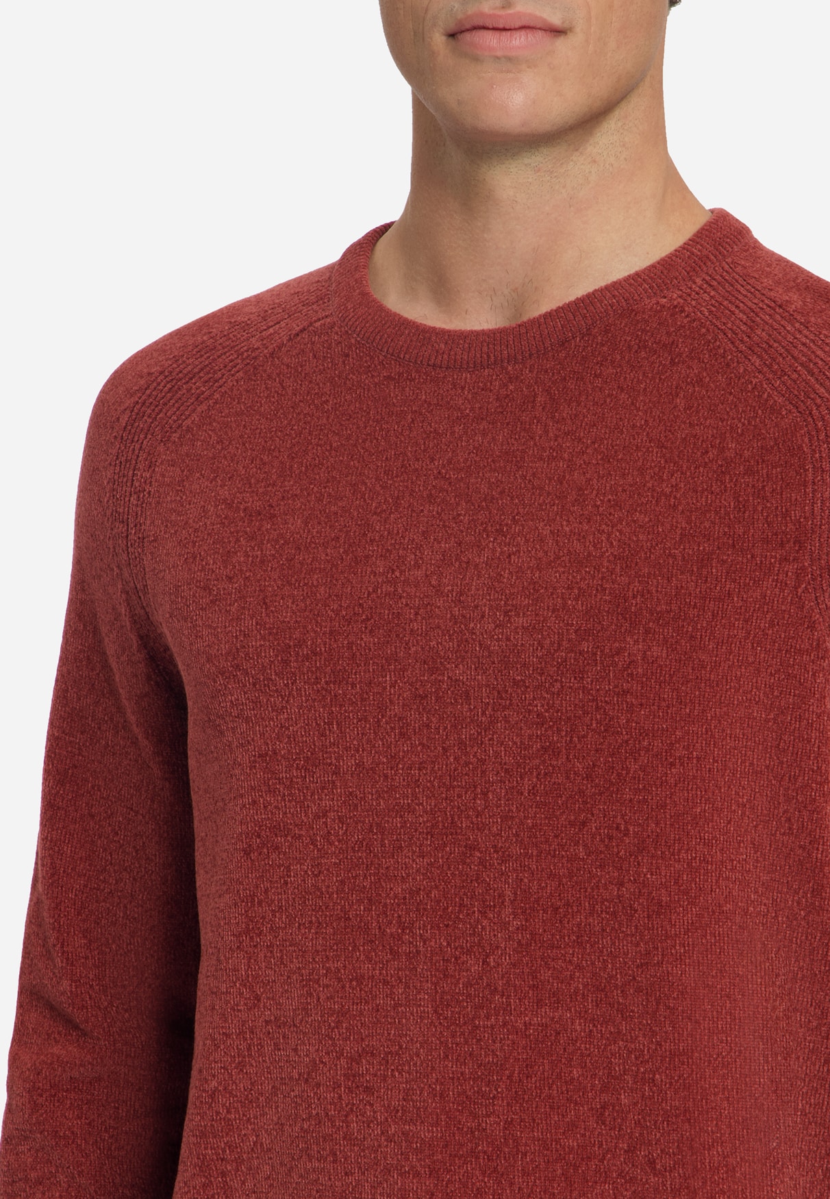 jersey Crewneck Light Weight Chenille cayenne - Imagen 3