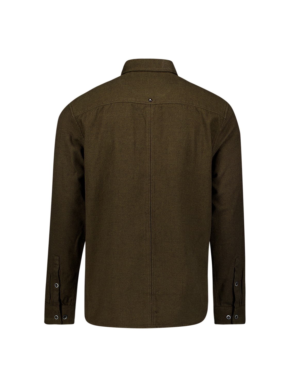 Sobrecamisa Yarn Dyed Twill Flannel Two Tone moss - Imagen 2